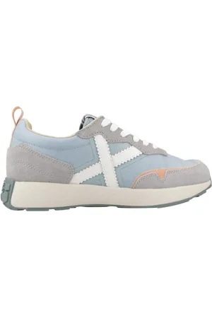 Munich Sko, Dame, Blå, 39 EU, Læder, Retrostil Sneaker Xemine 75