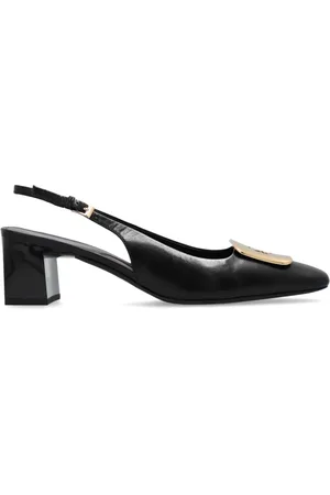 Tory Burch Sko, Dame, Sort, 39 EU, Uld, Georgia Slingback Pumps
