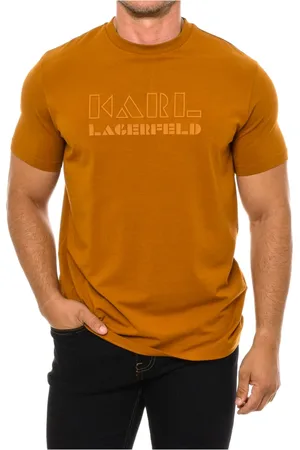Karl Lagerfeld Top, Herre, , M, Bomuld, Kortærmet T-shirt Klassisk Stil