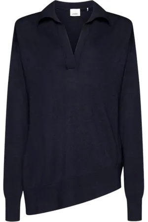 Isabel Marant Strik, Dame, Blå, L, Uld, Stilfuld Sweater til et Trendy Look