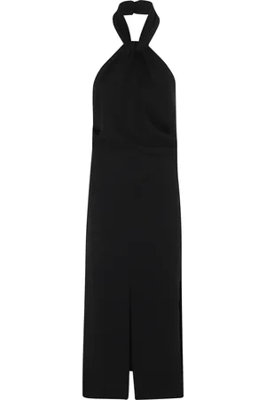 IRO Kjole, Dame, Sort, S, Polyester, Sort Korsrygkjole med Lynlås