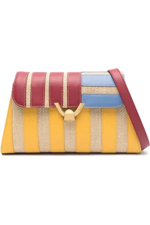 Coccinelle Taske, Dame, Flerfarvet, ONE SIZE, Uld, Beige Skuldertaske med Spænde