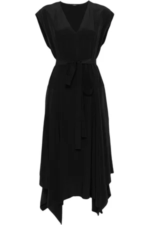 Joseph Kjole, Dame, Sort, 2XL, Goodman Midi Kjole
