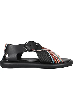 Paul Smith Sko, Dame, Sort, 39 EU, Sandaler med krydsede remme og spænde