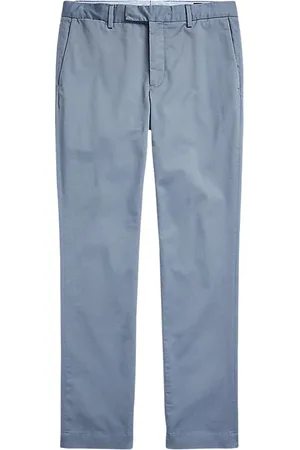 Ralph Lauren Bukser, Herre, Blå, W32 L34, Uld, Stilfulde Bukser