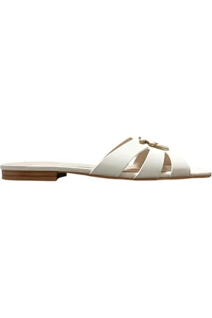 Pinko Sko, Dame, Hvid, 37 EU, Tyl, Stylish Sandaler Marli 09