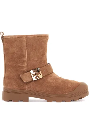 Tory Burch Sko, Dame, Brun, 39 EU, Uld, Mellow Shearling Støvler