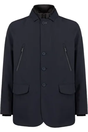 PEOPLE OF SHIBUYA Jakke, Herre, Blå, 5XL, Technical Blazer