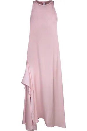 J.W.Anderson Kjole, Dame, Lyserød, 3XS, Polyester, Ærmeløs Maxikjole