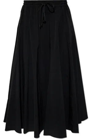 Y-3 Nederdel, Dame, Sort, M, Polyester, Flared Skirt