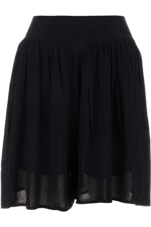 Tory Burch Nederdel, Dame, Sort, S, Uld, Stilfuld Kort Nederdel