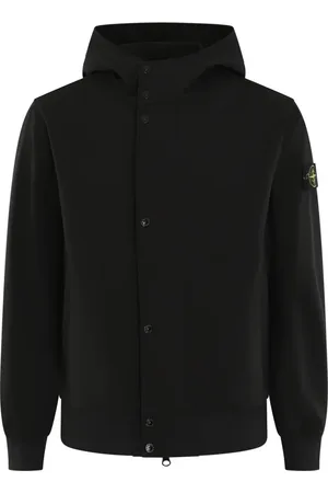 Stone Island Jakke, Herre, Sort, L, Polyester, Light Soft Shell-R Jakke