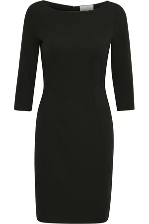 INWEAR Kjole, Dame, Sort, XL, Polyester, Bagulio Kjole