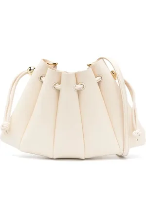 THEMOIRÈ Taske, Dame, Hvid, ONE SIZE, Uld, Vegansk Crossbody Taske Lavet i Italien