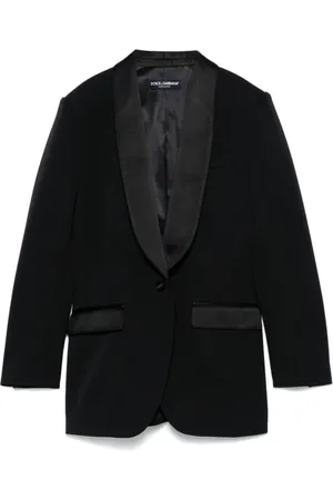 Dolce & Gabbana Jakke, Dame, Sort, S, Sort Jakke Tøj Overbeklædning Elegant Stil