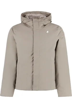 K-Way Jakke, Herre, , XL, Polyester, Vandafvisende jakke med hætte