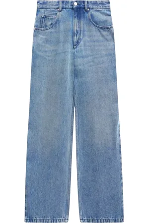 Isabel Marant Jeans, Dame, Blå, S, Bomuld, Lyseblå Bukser