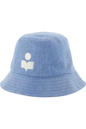 Isabel Marant Tilbehør, Dame, Blå, 56 CM, Bomuld, Streetwear Chic Canvas Hat