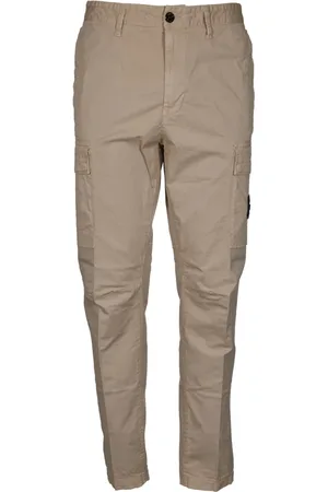 Stone Island Bukser, Herre, , W33, Bomuld, Cargo Twill Bomuldsbukser