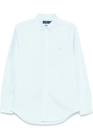 Ralph Lauren Skjorte, Herre, Blå, XL, Bomuld, Clear Skjorte