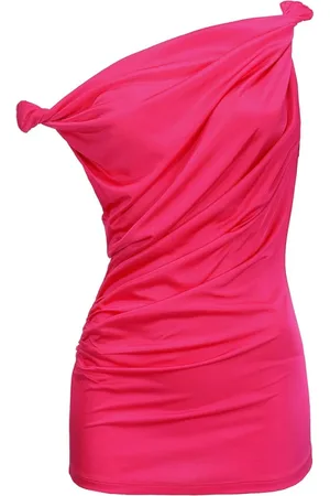 Pinko Top, Dame, Lyserød, M, Shiny Silvestra Tank Top