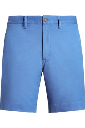 Ralph Lauren Shorts, Herre, Blå, W36, Uld, Stilfulde Bermuda Shorts