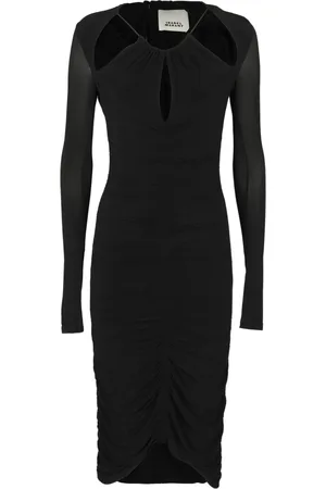 Isabel Marant Kjole, Dame, Sort, XS, Midi Kjole