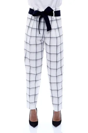 Circolo Bukser, Dame, Blå, XS, Oxford Bow Pants
