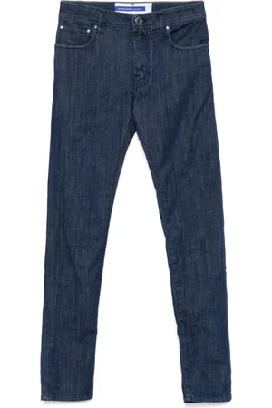 Jacob Cohen Jeans, Herre, Blå, W31, Klassiske Jeans
