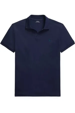 Ralph Lauren Top, Herre, Blå, S, Afslappet T-shirt til mænd