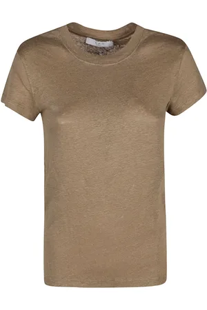 IRO Top, Dame, Brun, XS, Bomuld, Third T-Shirt
