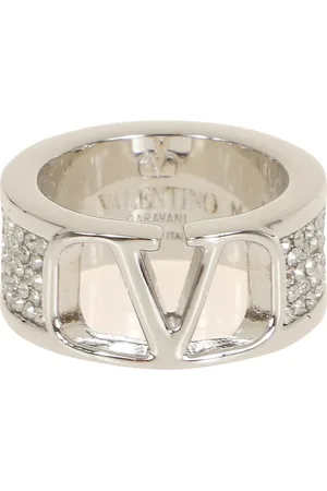 VALENTINO GARAVANI Tilbehør, Dame, Grå, 52 MM, Vlogo Signature Ring