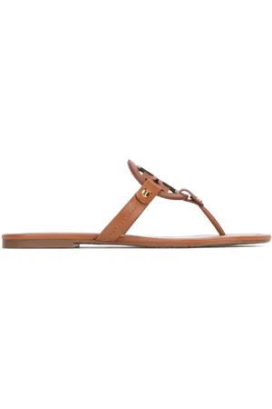 Tory Burch Sko, Dame, Brun, 36 EU, Læder, Miller lædersandaler