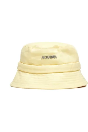 Jacquemus Tilbehør, Dame, Gul, 58 CM, Bomuld, The Gadjo Bucket Hat