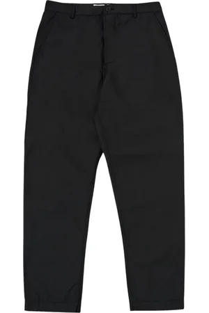 Universal Works Bukser, Herre, Sort, W30, Bomuld, Militær Chino Bukser