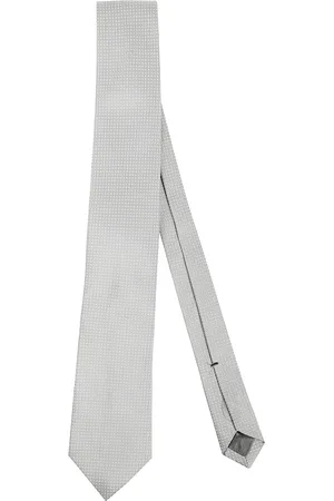 Errico Formicola Tilbehør, Herre, Grå, ONE SIZE, Uld, Elegant Silkeslips