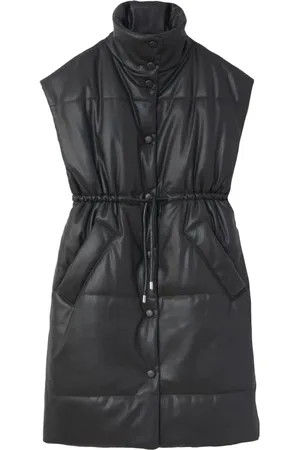 Proenza Schouler Jakke, Dame, Sort, XS, Uld, Quilted Puffer Vest