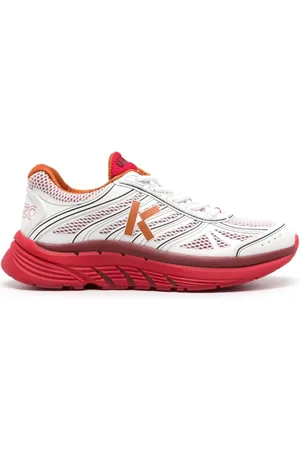 Kenzo Sko, Herre, Rød, 44 EU, Polyester, -Pace Trainers