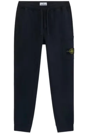 Stone Island Bukser, Herre, Blå, S, Fleece Sweatpants