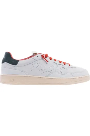P448 Sko, Herre, Hvid, 42 EU, Læder, Hvid læder sneaker Vert 2 model
