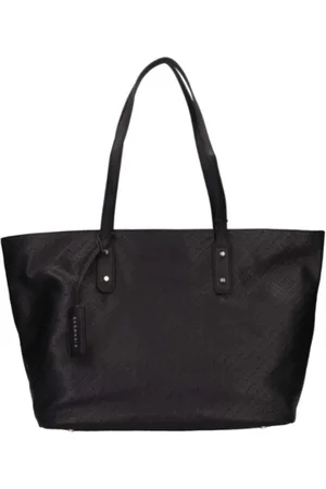John Richmond Taske, Dame, Sort, ONE SIZE, Læder, Shopping Bag