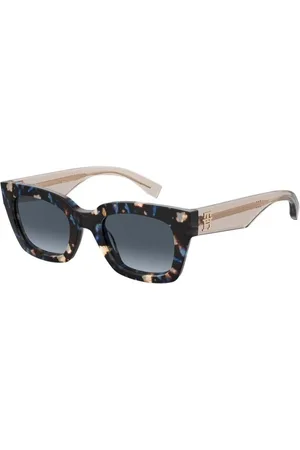 Tommy Hilfiger Tilbehør, Herre, Flerfarvet, 51 MM, Uld, Blå Nude Solbriller