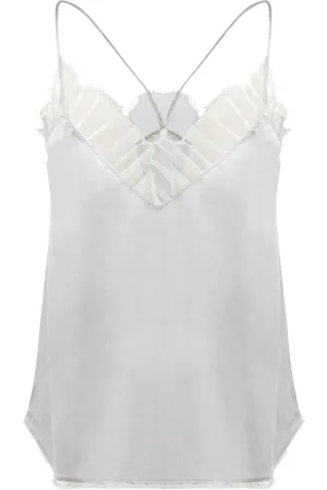 IRO Top, Dame, Grå, M, Grå Blonde Top Elegant Moderne
