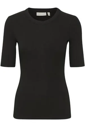 INWEAR Top, Dame, Sort, L, T-Shirt