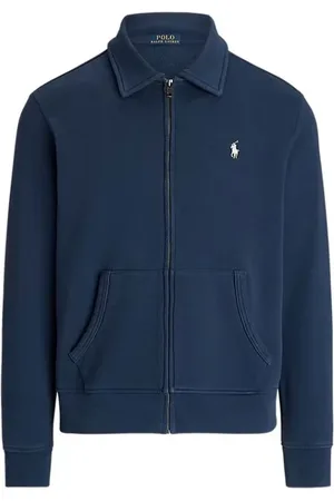 Ralph Lauren Sweathshirts & Hoodies, Herre, Blå, 2XL, Afslappet T-shirt til mænd