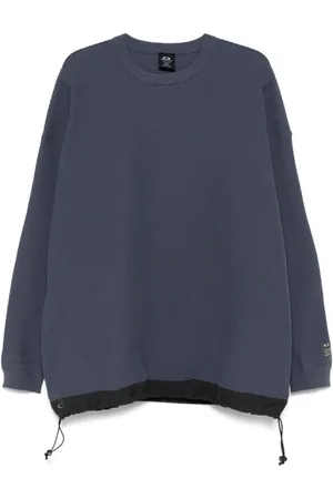 Oakley Sweathshirts & Hoodies, Herre, Blå, L, Uld, Stilfulde Sweaters Kollektion