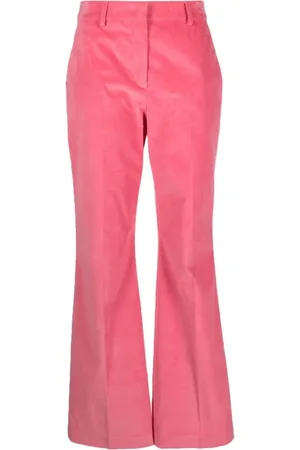 Paul Smith Bukser, Dame, Lyserød, S, Bomuld, Flamingo Velvet Bukser