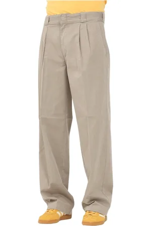 Dickies Bukser, Herre, Grå, W32, Bomuld, Beige Arbejdsbukser Regular Fit