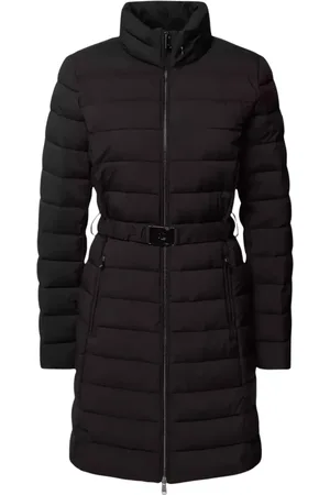 Ralph Lauren Frakke, Dame, Sort, XL, Sort quiltet frakke
