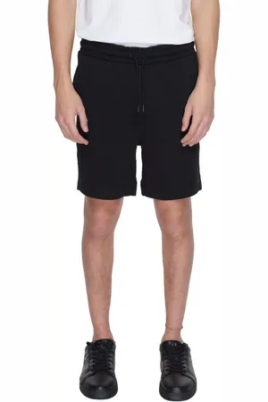 HUGO BOSS Shorts, Herre, Sort, S, Bomuld, Bermuda Shorts